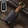 Leather Car Key Case Cover Fob For VW Volkswagen Polo Tiguan Passat B5 B6 B7 Golf MK Jetta Skoda Kodiaq Superb Octavia Seat Etc