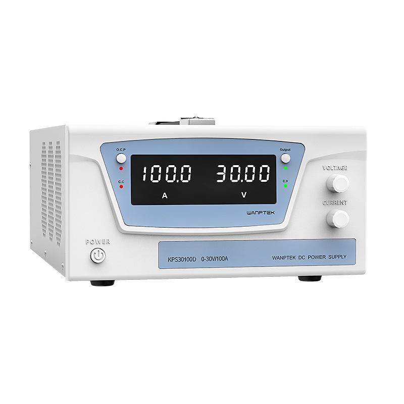 Gudong KPS30100D 30V 100A Adjustable DC Power Supply for Laboratory and Battery Charging