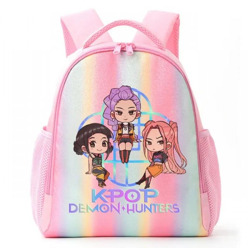 Kids School Backpack Boys Girls Lightweight Oxford Fabric Cartoon Print Dual Strap Bag Daily Commute Outdoor Trips