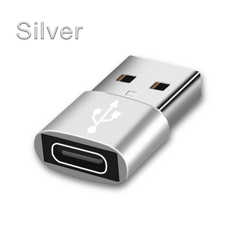 USB C 3.0 Адаптер Type C на USB 2.0 для мобильного телефона, Male to Female, USB C Конвертер, USB Type-C Конвертер для ПК, ноутбуков