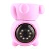 1080P WiFi PTZ Camera Pink Bear Styling Remote Viewing Night Vision 2?Way Audio Security Home CCTV