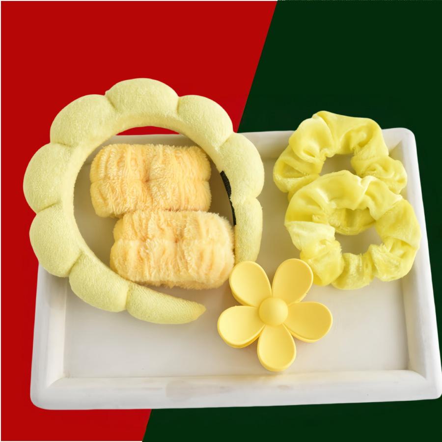 Мягкая повязка на голову с бантом, туалетная резинка, многоцветная, матовая, с матовым покрытием, большая заколка, высокоэластичная резинка для волос, набор из 16 штук