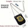 Pretend Play Police Role Play Toy Police Officer Simulation Police Badge  Kids Toy