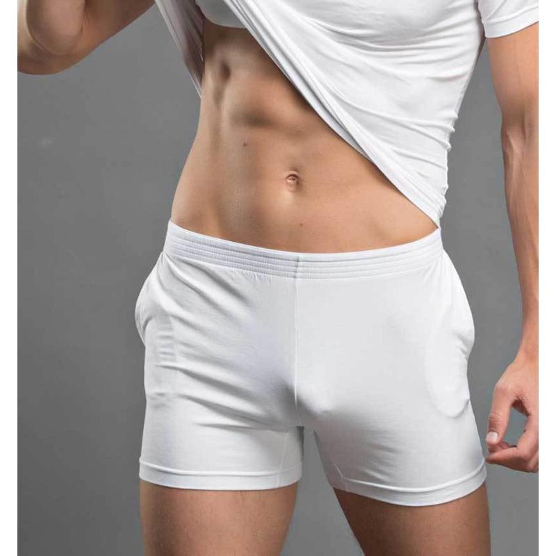 SUPERBODY Мужские шорты из модала Удобные домашние брюки Пижамные штаны Домашние однотонные шорты Мужские