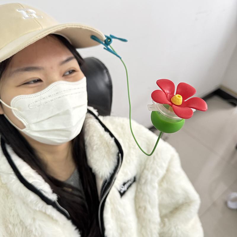 10 мл Мини-кормушка для колибри с зажимом Легко чистить и наполнять Пластиковая палочка с зажимом для шляпы Кормушка для колибри