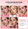 5 Colors Of Water Gloss Powder Blusher Stick Naturally Brighten The Silhouette And Create A Perfect Makeup