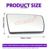 Left or Right Door Side Wing Mirror Glass Power Heated Rear View Replacement for Mercedes C E S Class W202 S202 W210 W140 C140