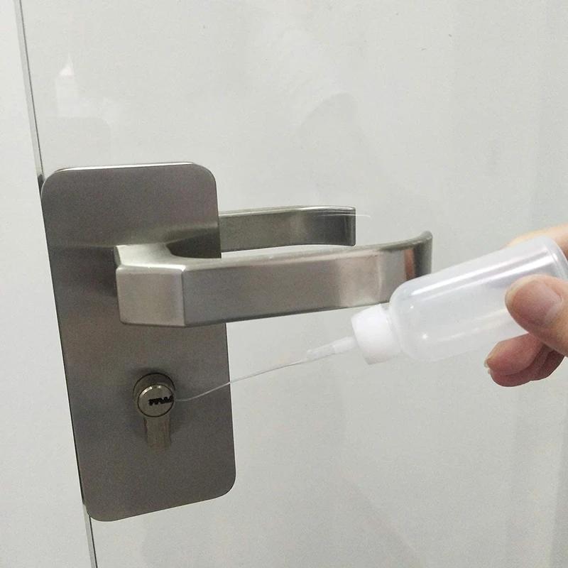 100 шт. Клеевые микро-наконечники Пластиковый флакон для клея Клей 502 Резиновый шланг Резиновая капельница Трубка Хвост мыши Дозирующая игла Дозирующая трубка