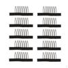 Combs Clips for Hair Pieces Extensions Clip 10 Pieces, , S