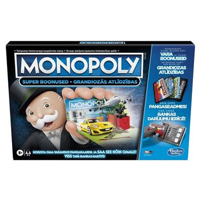 Детская электронная карточная настольная игра «Монополия» Hasbro Gaming, разные цвета