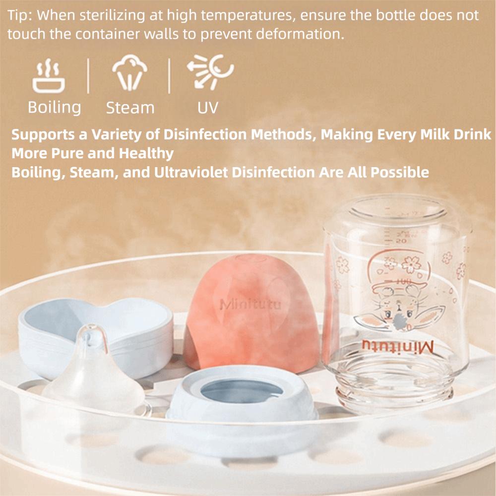 Cartoon Newborn Glass Bottle Wide Mouth Baby Milk Bottle Baby Feeding Bottle  Infant Feeding