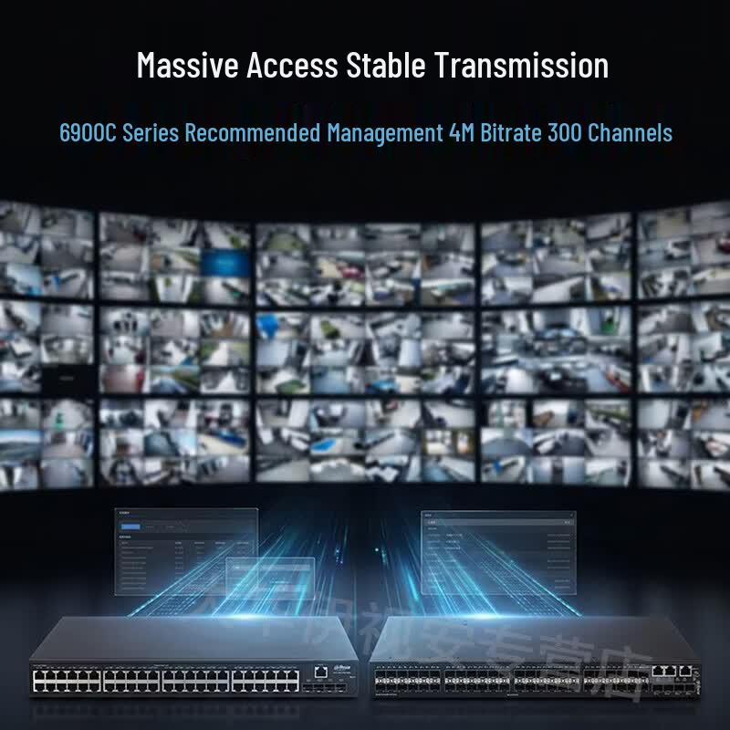 Dahua Enterprise 10G Uplink Gigabit Managed Switch CN plug (adapter included)