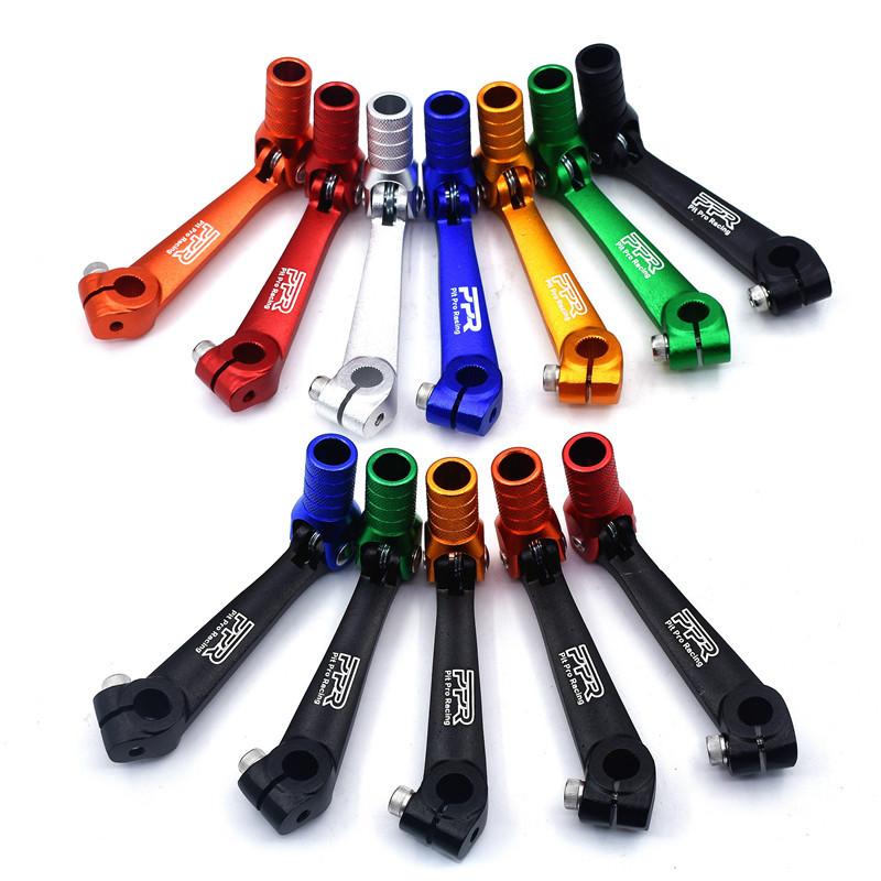 Motorcycle Gear Shift Lever Aluminum folding for Kayo T2 T4 T4L BSE Apollo Chinese CB 250cc CB250 Engine Dirt Pit Bike Universal