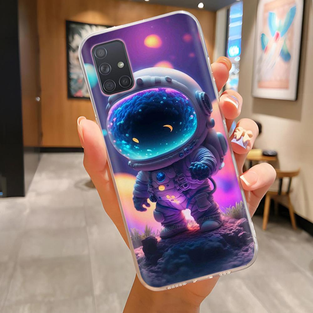Чехол для телефона Samsung A51 A71 A31 Прозрачный мягкий силиконовый задний чехол для Samsung Galaxy A51 A 31 41 71 Чехлы Защитный Fundas