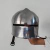 Medieval Armor Closed-Visor Helmet LARP Cosplay Costume Halloween
