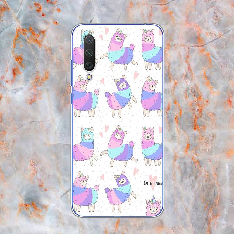 Мягкий силиконовый чехол из ТПУ с изображением ламы альпаки для Xiaomi Mi Note 11 10T 10 9 9T SE 8 Lite Pro Ultra 5G, чехол для телефона