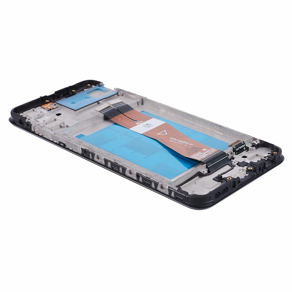 Для Samsung Galaxy A02s A025 (166.5x75.9x9.2мм) ЖК-экран класса C и сборка дигитайзера + рамка (без логотипа)