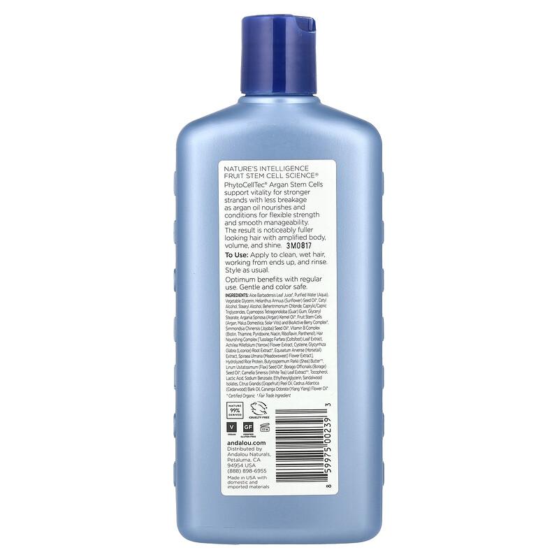 Argan Stem Cell, Conditioner, For Thinning Hair, Age Defying, 11.5 fl oz (340 ml)
