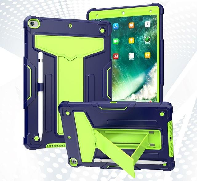 Чехол для iPad 10,2, 7, 8, 9 поколения, детский чехол для iPad 10,2 2019, 2020, 2021 Pro 10,5 Air3, сверхпрочный противоударный чехол с подставкой