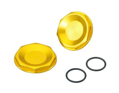 Алюминиевая крышка вилки KITACO (Золото) Z125 ПРО (BR125H) 500-4030710