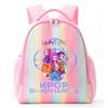K-Pop Anime Demon & Witch Hunter Student Rainbow Backpack (HUNTR/X)