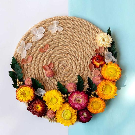 1 Bag Dried Flower Model Eye-catching Charming Smooth Surface Durable Fantastic Detailed Dried Flower Display for Kid