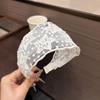 Mesh Lace Headband Lace Wide Edge Hair Hoop Elegant Bohemian Headwrap  For Women Girls