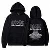 ACDC Alphabet Pattern Men's Hoodie Autumn Winter Brand Hoody Y2K Clothes Vintage Fashion New Casual Unisex Long Sleeve Pullovers