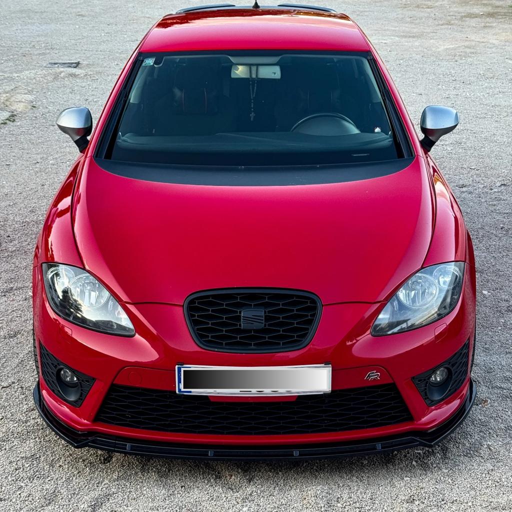 3 PCS Gloss Black 1:1 Maxton Style Car Front Bumper Lip Splitter For Seat Leon MK2 Cupra FR R 2009-2012 Facelift Body Kit Tuning