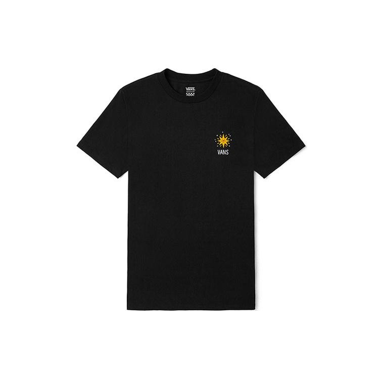 (WMNS) Vans Mooncasket Graphic T-shirt 'Black' Women's VN0A5H4SBLK