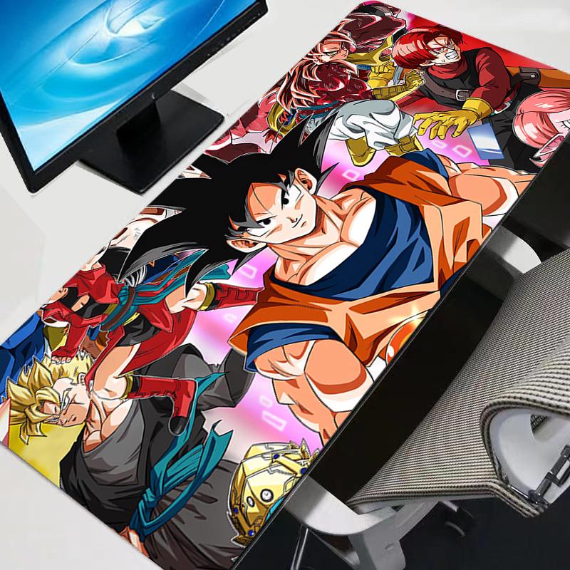 Mouse Pad Dragon Ball Anime Durable Professional eSports Game Players Speed Lock Edge Rubber Game Desk Mousepad Keyboard Mat