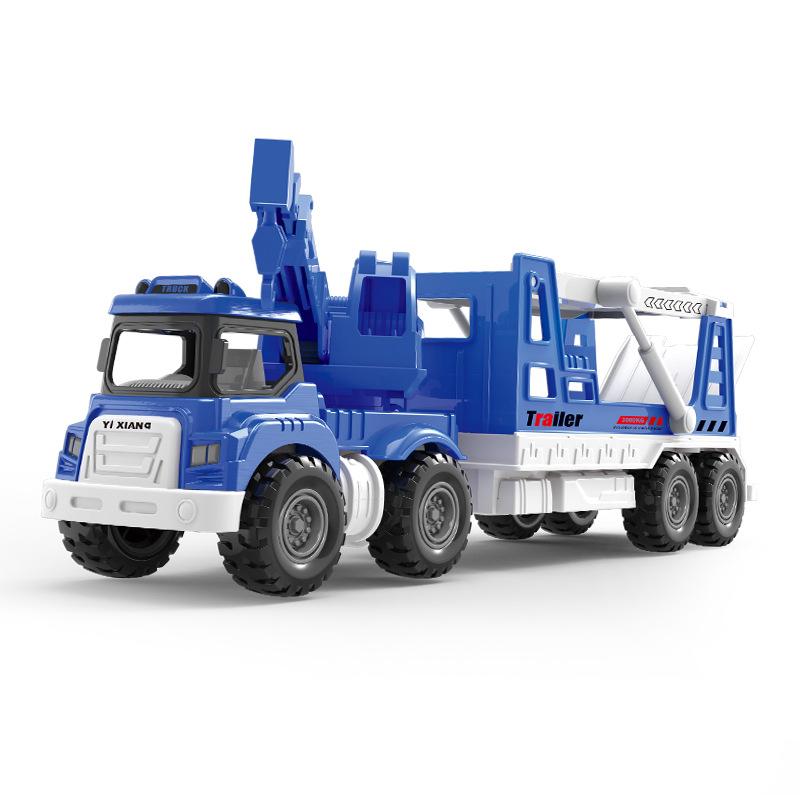 Имитация сплава инерционный кран прицеп транспортер модель детская игрушка подарок на день рождения
