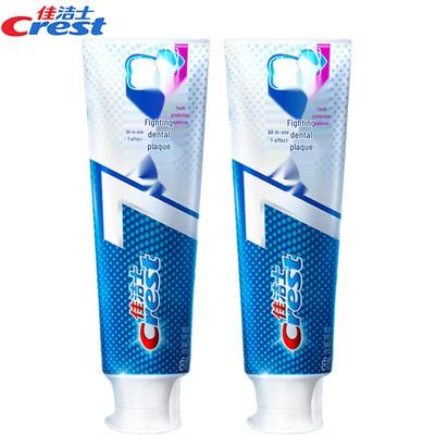 Crest Комплексная отбеливающая зубная паста 7 эффектов Глубокое очищение Двойная упаковка
