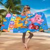 Pocoyo's Colorful Adventure Beach Towel, Quick-drying, Easy to Care for, Suitable for Both Fitness and Beach Vacations,Sports Essential