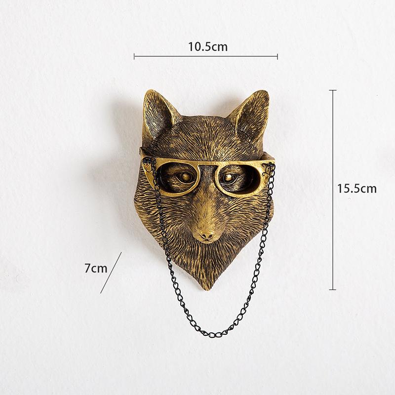 1 шт. антикварные бронзовые украшения из смолы, декоративные фигурки, бронзовый орнамент в виде животных