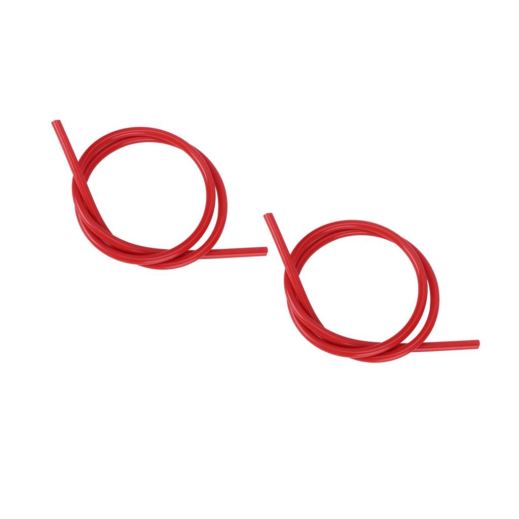 2 Pcs Ignition Wire 8mm Silicone Silicon Carbide Core Ignition Wire 1m LongRed