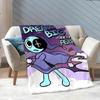 game Dandys World Throw Soft Coral Fleece Blanket 310gsm Fluffy Warm Throw for Sofa Bed Couch Bedroom Decor