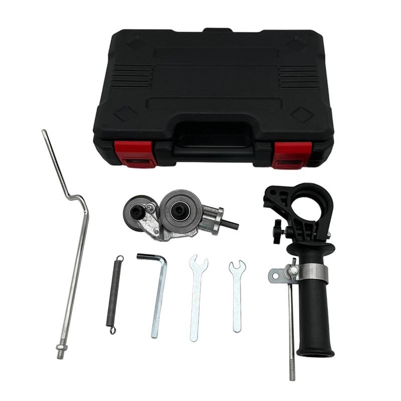 Электрическая дрель для резки листов Электрические ножницы для жести Ножницы для железа Резак для листового металла Модификация электрической дрели