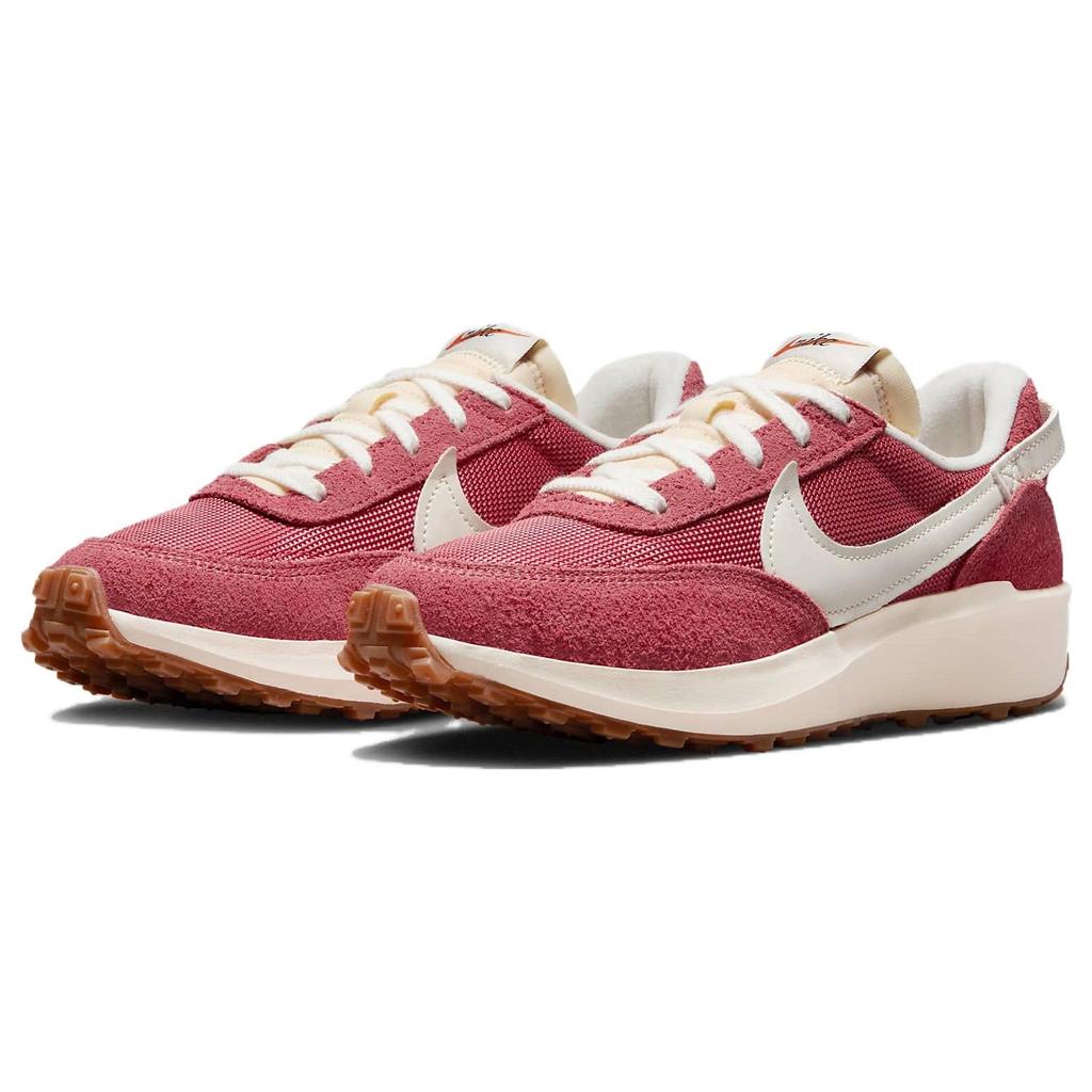 Nike Waffle Debut Vintage Adobe Sail Женские кроссовки красные, кокосово-молочные, средне-коричневые, DX2931-600