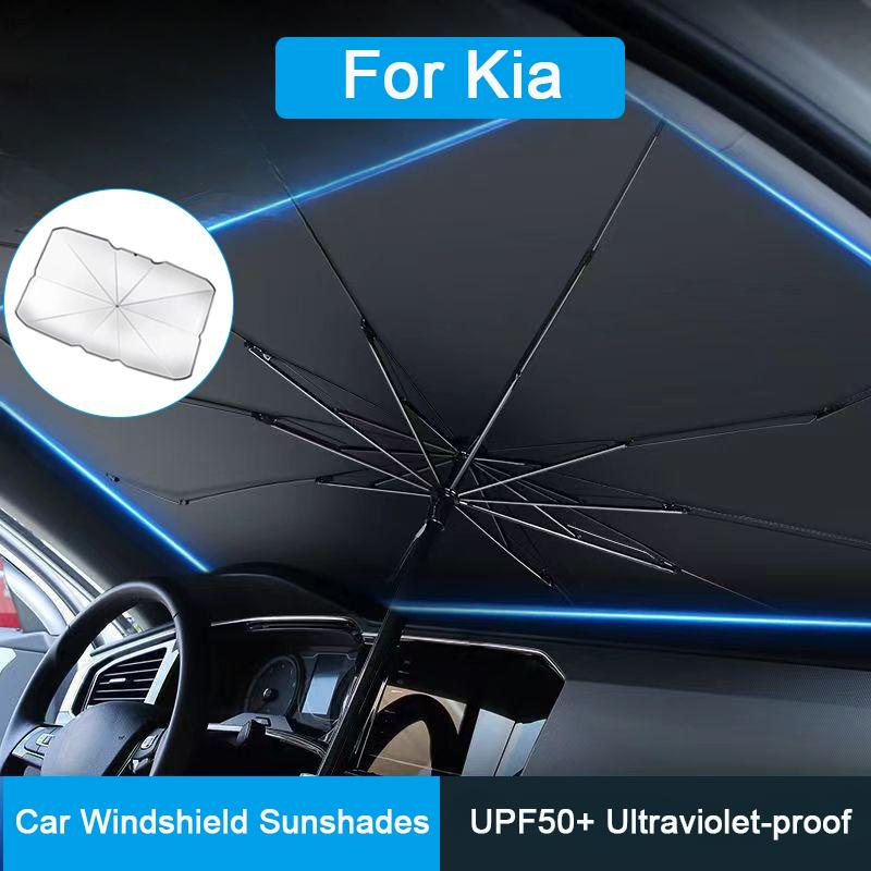 Автомобиль Для KIA Rio 3 K2 K3 K4 K5 Sportege Picanto Optima Soul Ceed Sorento Forte Автомобильные Солнцезащитные Шторки на Лобовое Стекло Передний Защитный Зонт