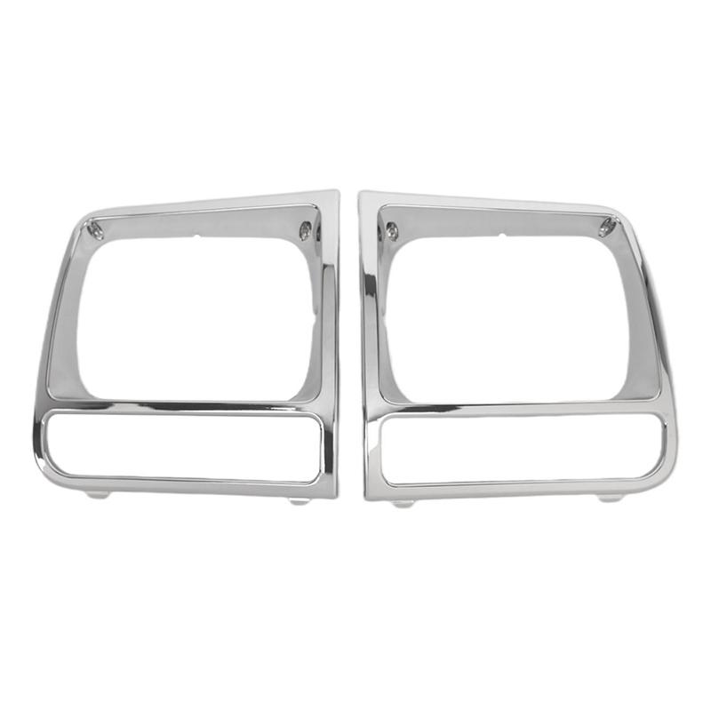 Headlight Frame 55055136 55055137 For Jeep Cherokee Headlight Trim Headlight Trim Headlight Frame Cover