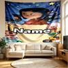 Custom Name Personalized Coraline Print Tapestry, Wall Art Decor, Bedroom, Dorm, Apartment, LivingRoom, Party Backdrop, Gift for Birthday