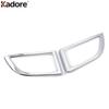 Для Toyota Land Cruiser Prado FJ120 2003-2007 2008 2009 Хромированные Накладки на Рамки Передних Противотуманных Фар Авто Аксессуары