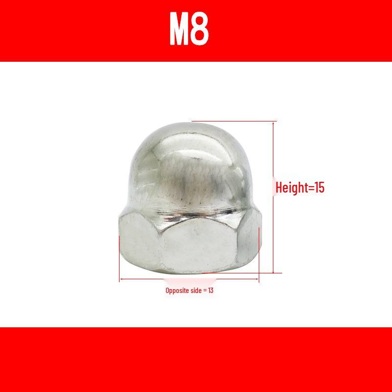 Декоративная гайка и заглушка для винта в форме колпачка M5-M16