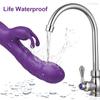 10-частотный вибратор-кролик для женщин, стимуляция сосков и клитора, фаллоимитатор для точки G, массажер, мастурбатор, товары для взрослых, эротический секс