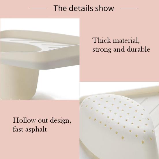 Держатель для кухонной мойки Сливная треугольная полка для хранения мусора Угловая корзина