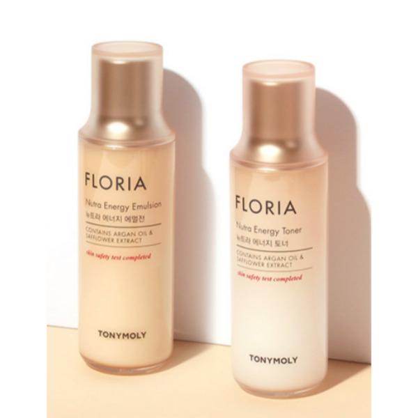 TONYMOLY Floria Nutra Energy Skin Care 2-Piece Set + Travel Miniatures