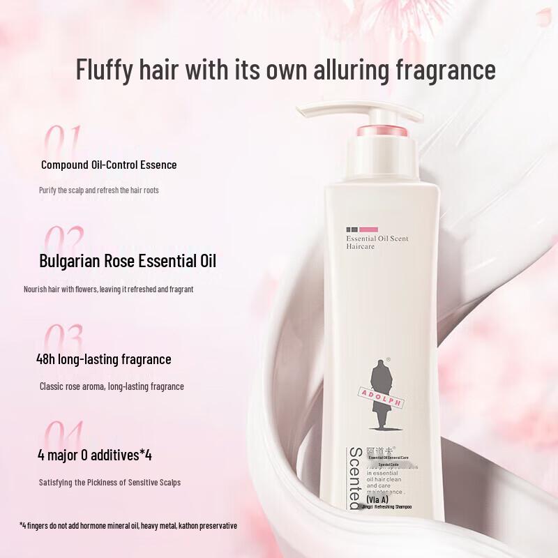 Adolph Pure & Fresh Oil Control Shampoo