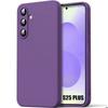 Case for Samsung Galaxy S25 Plus (Galaxy S25+) - Soft Silicone Slim Dark Violet - BOOLING®