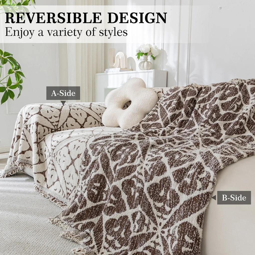 1шт Чехол для дивана в стиле бохо, универсальный, на все сезоны, новый, пылезащитный, устойчивый к царапинам, чехлы для подушек для дивана, стеганые